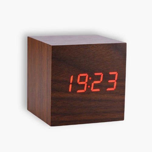 Wooden Digital Desk Clock