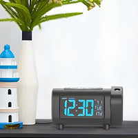 Alarm Clock Radio With Projection