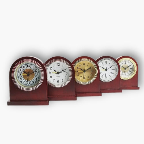 Antique Wood Mantel Clock