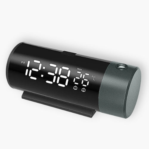 Digital Alarm Clock radio with projection