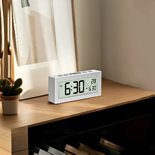 Battery Powered Digital Alarm Clock