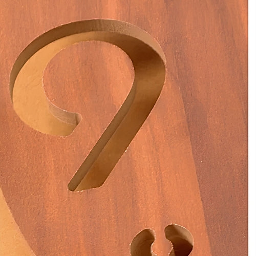 Wooden Modern Wall Clock