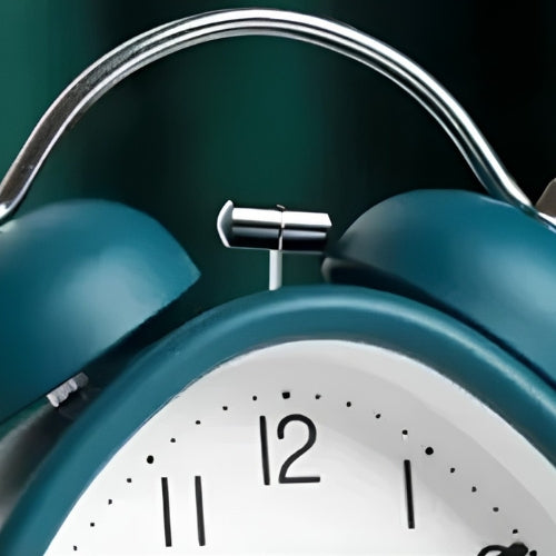 Retro Twin Bell Alarm Clock