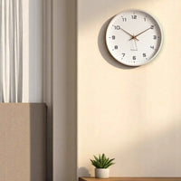 Modern Nordic Wall Clock White