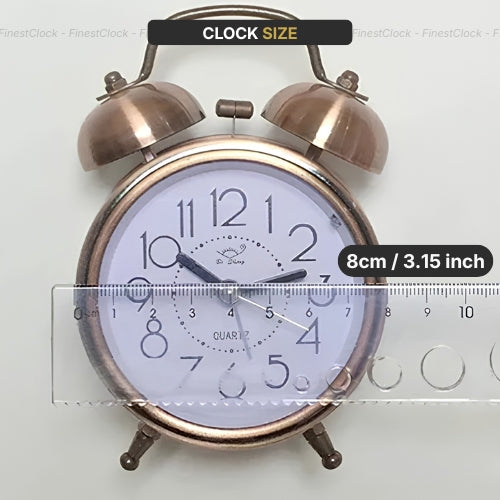 Vintage Double Bell Alarm Clock