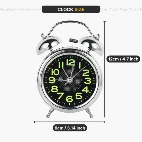 Metal Alarm Clock With Bells