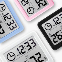 Digital Alarm Clock With Temperature And Humidity