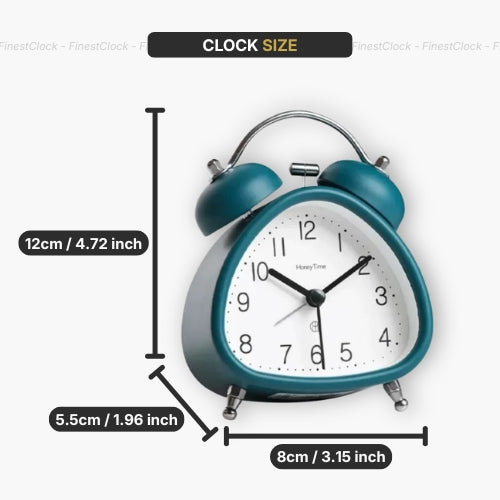 Retro Twin Bell Alarm Clock