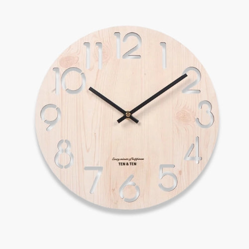 Wooden Modern Wall Clock