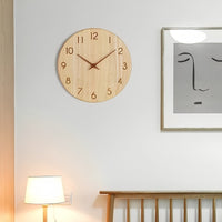 Classic Wooden Wall Clock