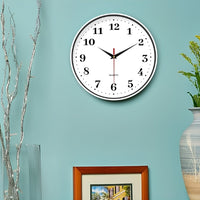 White Simple Wall Clock Design