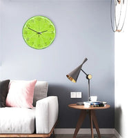 Modern Green Wall Clock
