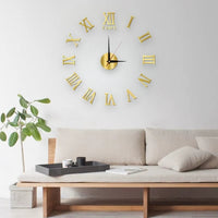 Wall Clock 3D Acrylic Large
