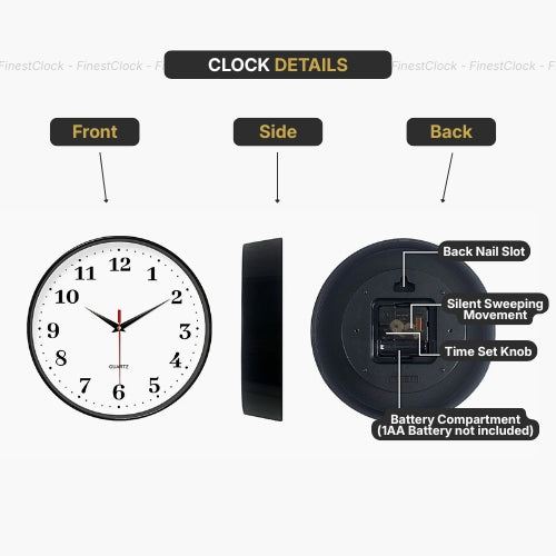 Simple Wall Clock Design