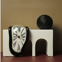 Melted Effect Wall Clock