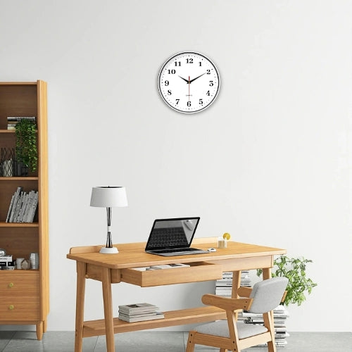 White Simple Wall Clock Design