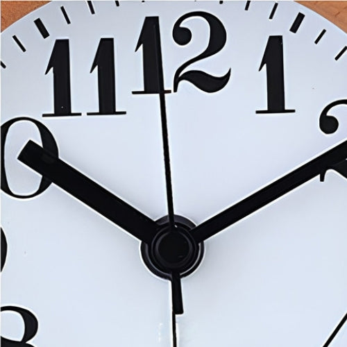 Wooden Round Clock