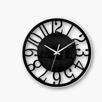 Transparent Wall Clock For Living Room