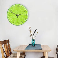 Modern Green Wall Clock
