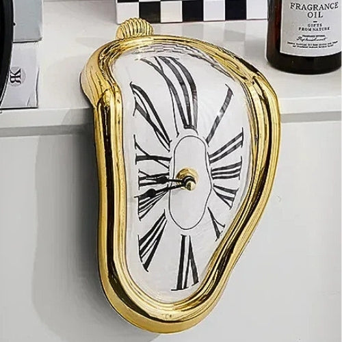 Melting Clock Dali Inspired Wall Clock