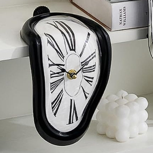 Melted Effect Wall Clock