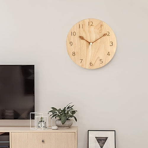 Classic Wooden Wall Clock