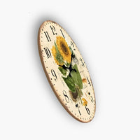 Sunflower Design Wall Clock