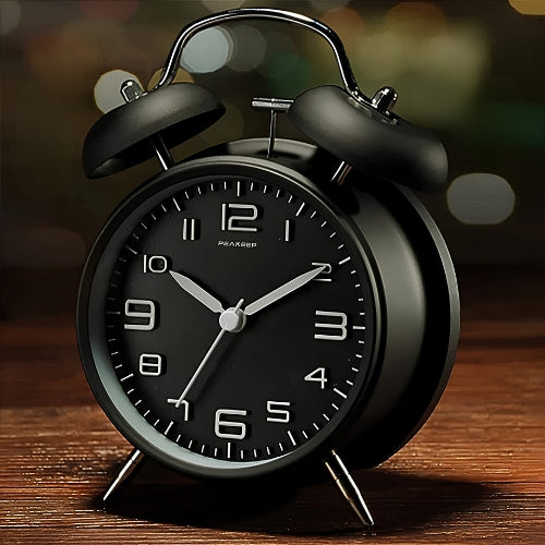 Classic Twin Bell Alarm Clock