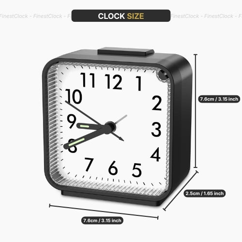 Analog Bedside Alarm Clock