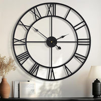 Large Roman Numeral Wall Clock