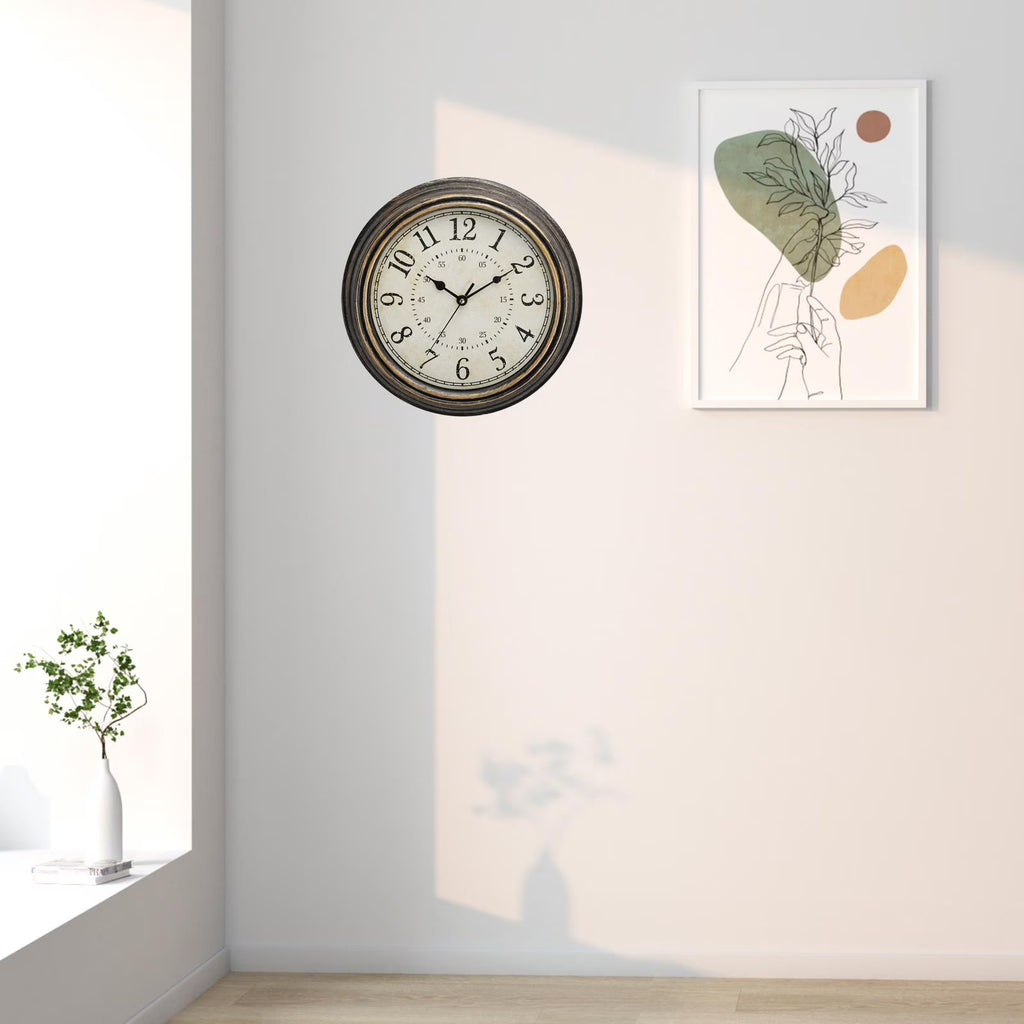 Vintage Quartz Wall Clock
