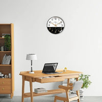 Black Minimalist Wall Clock