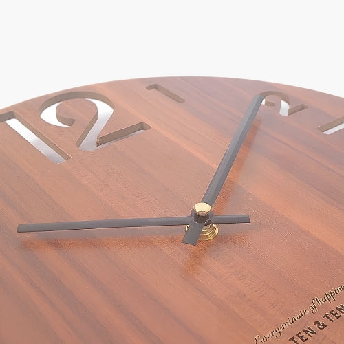 Wooden Modern Wall Clock