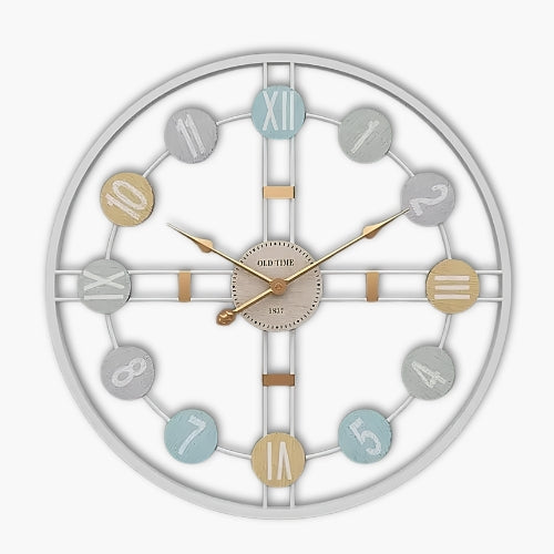 Large Contemporary Silent Wall Clock
