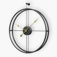 Large Silent Wall Clock For Living Room