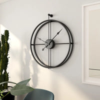 Large Silent Wall Clock For Living Room