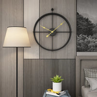 Large Silent Wall Clock For Living Room