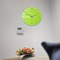 Modern Green Wall Clock