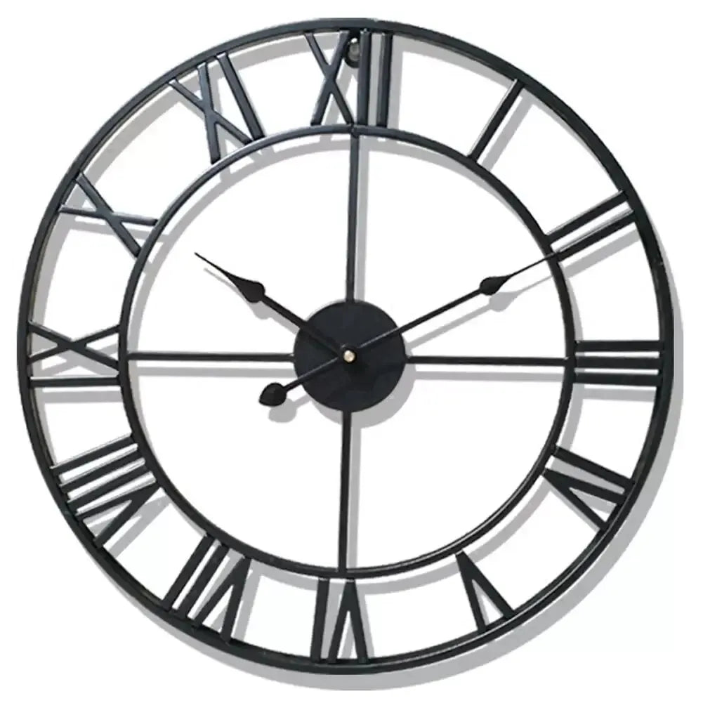 Large Roman Numeral Wall Clock