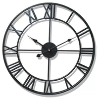 Large Roman Numeral Wall Clock