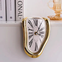 Melting Clock Dali Inspired Wall Clock