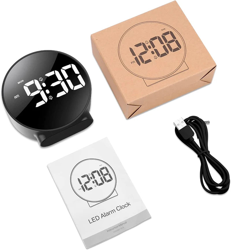 Digital Table Clock With Alarm