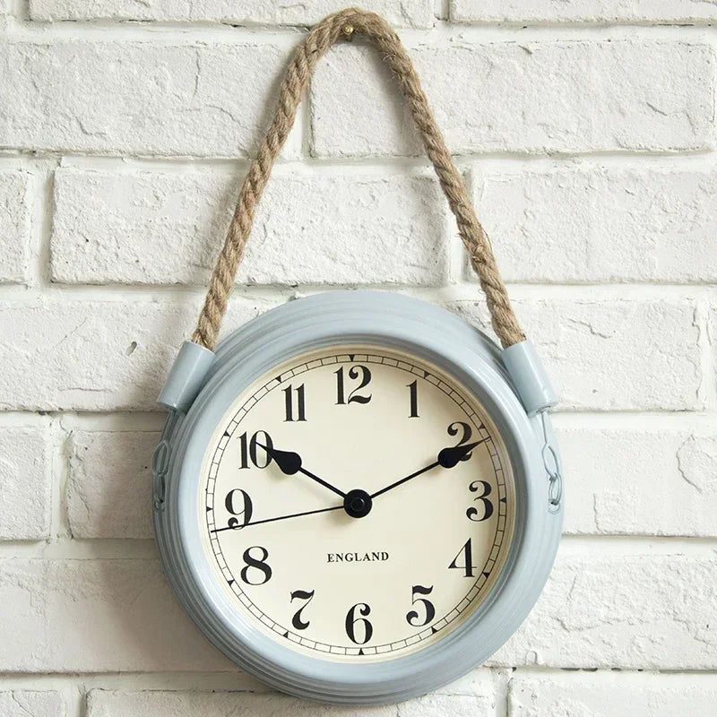 Vintage Metal Kitchen Wall Clock