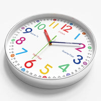Children's Learning Clock On The Wall