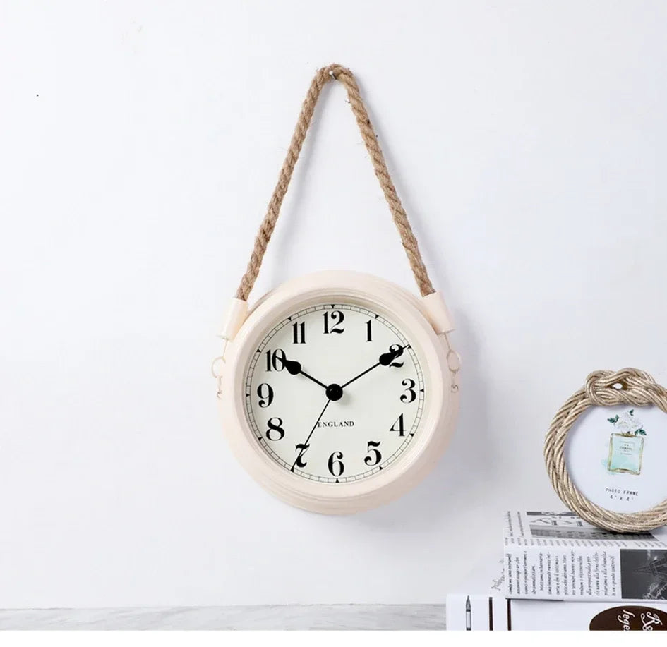 Vintage Metal Kitchen Wall Clock
