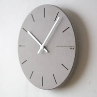 Modern Grey Wall Clock