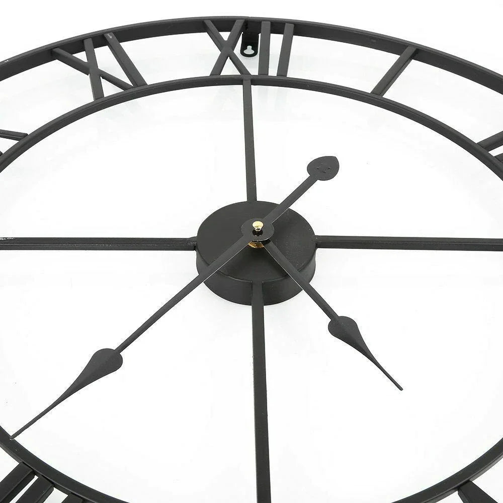 Large Roman Numeral Wall Clock