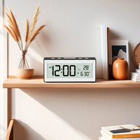 Battery Powered Digital Alarm Clock