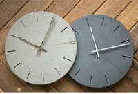 Modern Grey Wall Clock