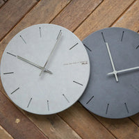 Modern Grey Wall Clock